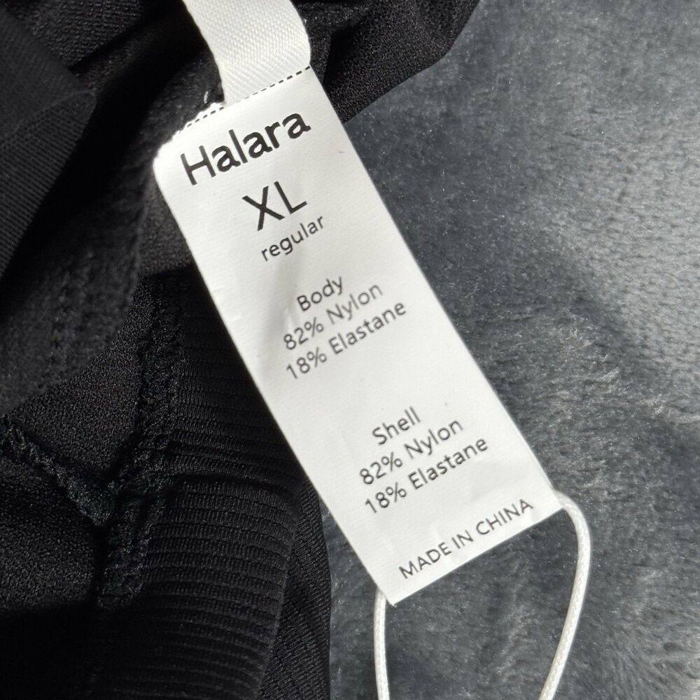 HALARA Sz XL Black Athleisure Play It My Way Skort Tennis Golf Mini Skirt Shorts - Picture 6 of 12